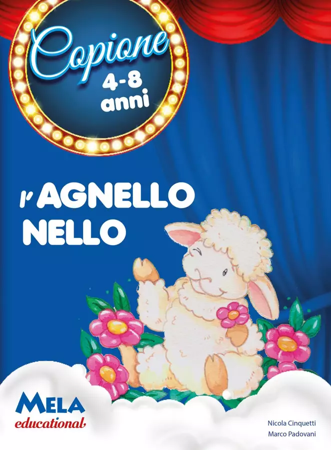 L'AGNELLO NELLO libro con canzoni Schede informative - L'AGNELLO NELLO libro con canzoni - Mela educational - Pagina di copertina