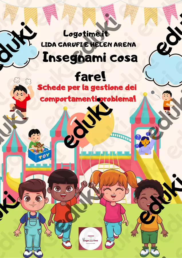Insegnami cosa fare! Flashcard - Insegnami cosa fare! - Logotime.it - Pagina di copertina
