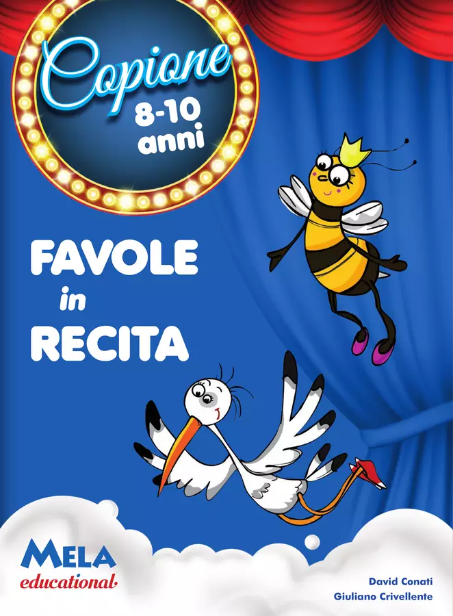 FAVOLE IN RECITA libro con canzoni Materiale di supporto/inclusione - FAVOLE IN RECITA libro con canzoni - Mela educational - Pagina di copertina
