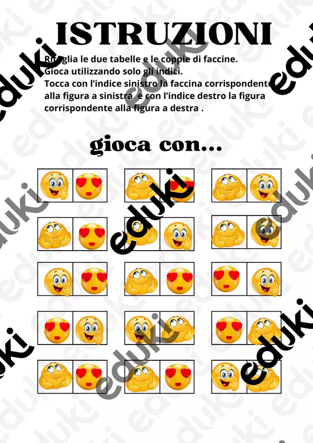 Gioca con le emoticon Esercizi - Gioca con le emoticon - Maestra Antonella - Pagina di copertina
