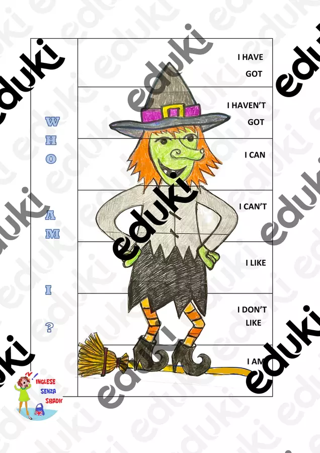 HALLOWEEN - WHAT HALLOWEEN CHARACTER AM I? Esercizi - HALLOWEEN - WHAT HALLOWEEN CHARACTER AM I? - Inglese-senza-sbadigli - Pagina di copertina