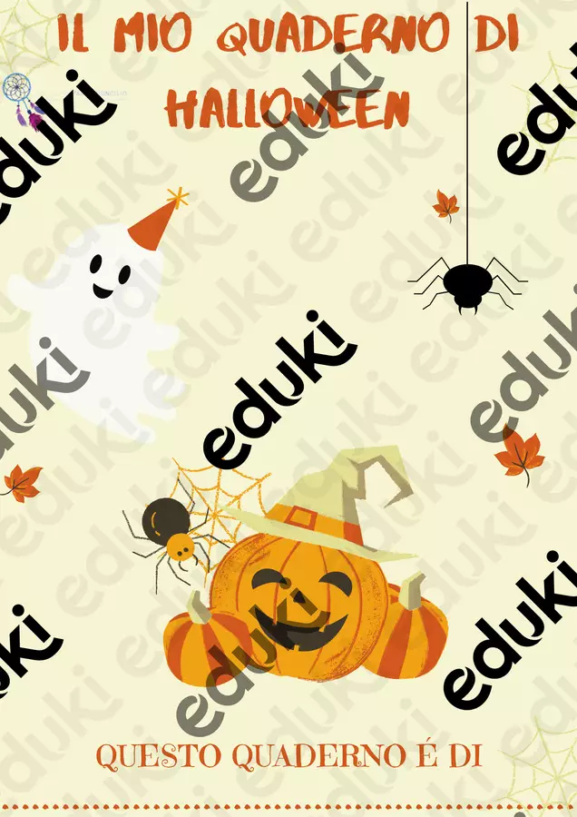 QUADERNO DI HALLOWEEN Altro tipo di materiale - QUADERNO DI HALLOWEEN - paolaconcilio_pedagogista - Pagina di copertina