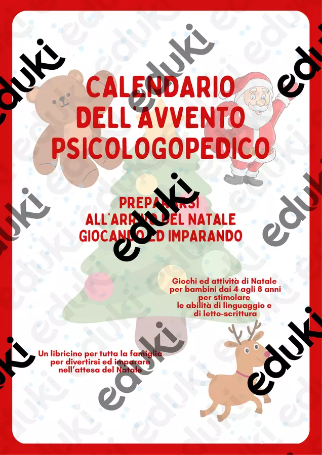 ATTIVITA' DI NATALE Esercizi - ATTIVITA' DI NATALE - ATTIVITA' DI NATALE - Pagina di copertina