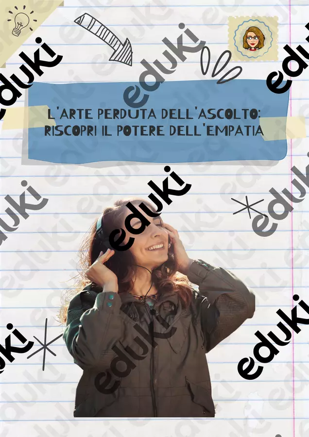 L'ARTE PERDUTA DELL'ASCOLTO: RISCOPRI IL POTERE DELL'EMPATIA Esercizi - L'ARTE PERDUTA DELL'ASCOLTO: RISCOPRI IL POTERE DELL'EMPATIA - Parole di Lila - Pagina di copertina