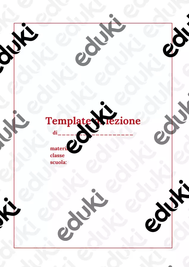 ✨ Organizza le tue lezioni con un template efficace e versatile! ✨ Altro tipo di materiale - ✨ Organizza le tue lezioni con un template efficace e versatile! ✨ - Dott.ssamartinaporchedda - Pagina di copertina
