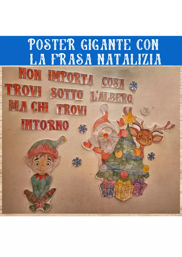 Poster gifante con la frasa Natalizia Poster - Poster gifante con la frasa Natalizia - Nikki_Giochi - Pagina di copertina
