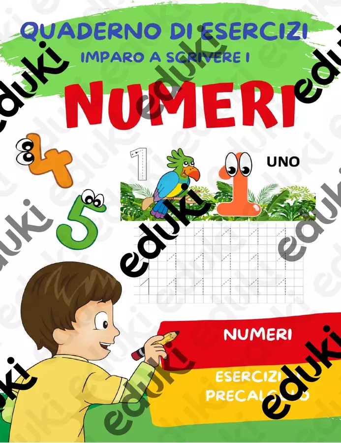 Quaderno per imparare a scrivere i Numeri (in formato PDF) Materiale di supporto/inclusione - Quaderno per imparare a scrivere i Numeri (in formato PDF) - SostegnO 2.0 - Pagina di copertina