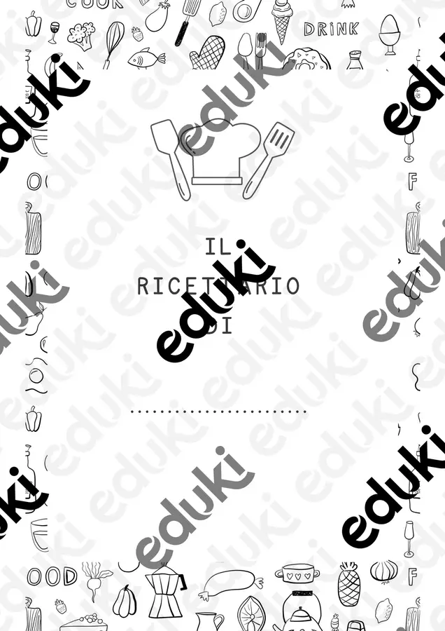 Ricettario Esperimenti - Ricettario - professionemaestra_ - Pagina di copertina