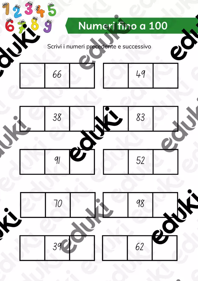 MATEMATICA Numerazione_Prima e Dopo Esercizi - MATEMATICA Numerazione_Prima e Dopo - Maestra Laubel - Pagina di copertina