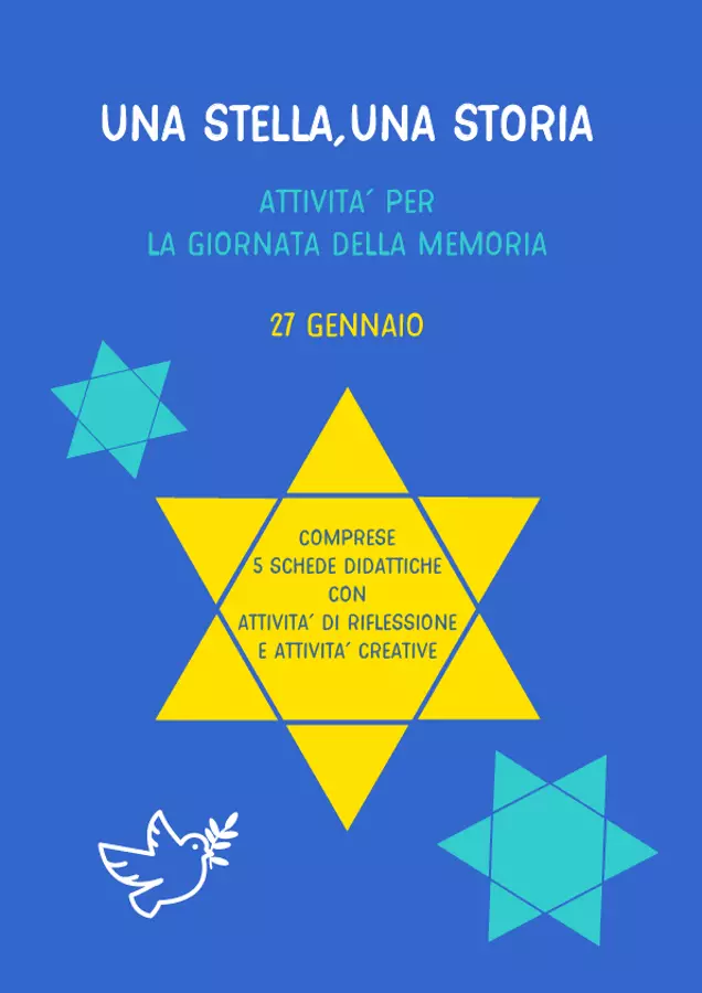 Una stella, una storia Materiale di supporto/inclusione - Una stella, una storia - Lalao.it - Pagina di copertina