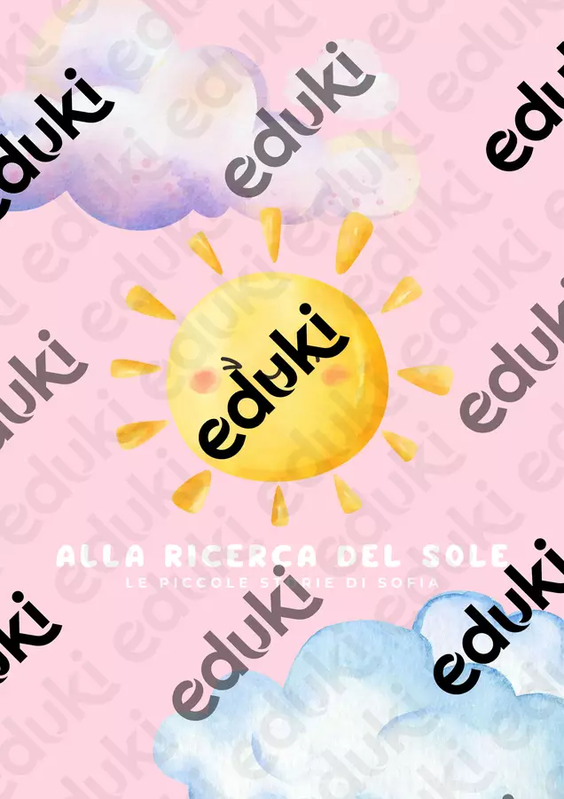 ALLA RICERCA DEL SOLE _PDFDigitale Materiale di supporto/inclusione - ALLA RICERCA DEL SOLE _PDFDigitale - LE PICCOLE STORIE DI SOFIA - Pagina di copertina