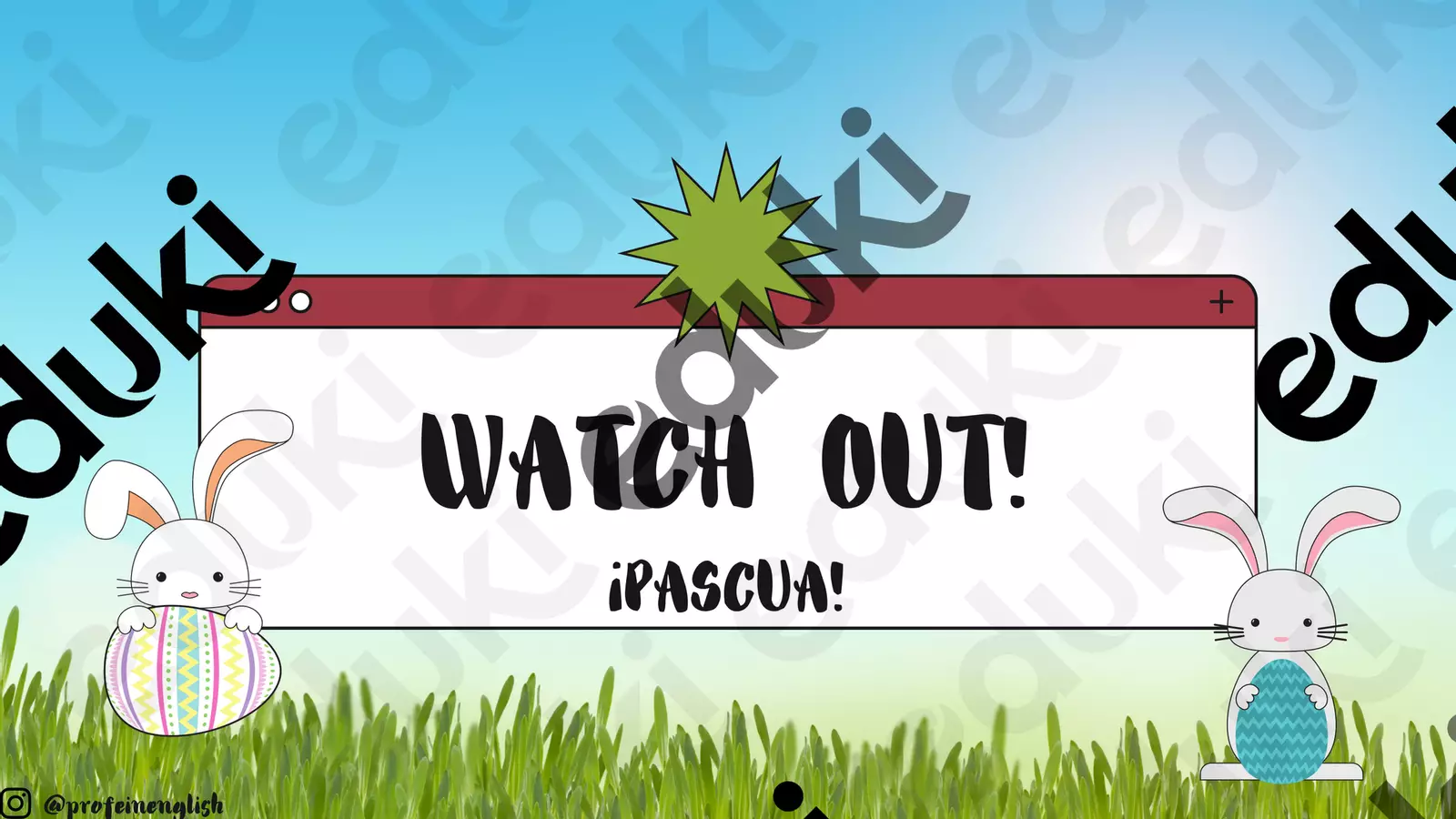 Watch Out: Pasqua in spagnolo! Giochi - Watch Out: Pasqua in spagnolo! - Profe in English - Pagina di copertina