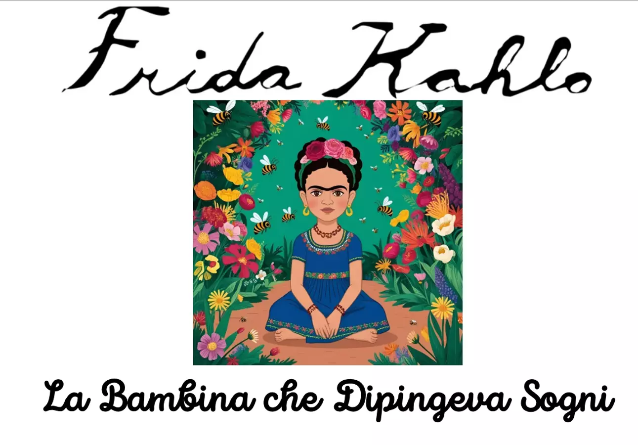 Una bambina di nome Frida. Materiale per pittura e bricolage - Una bambina di nome Frida. - Marta Muratore - Pagina di copertina