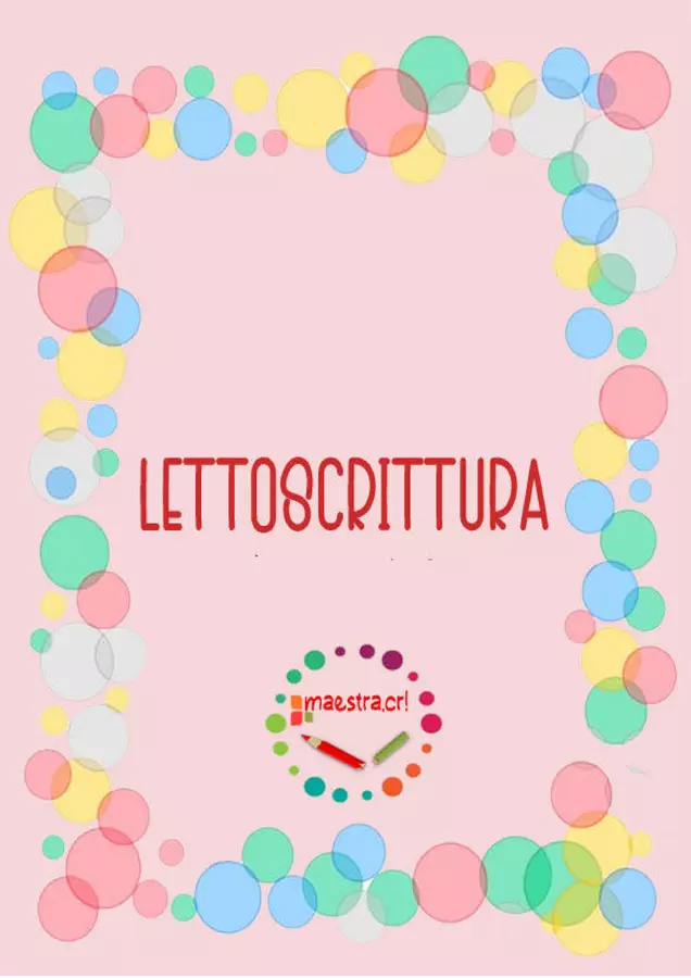 Leggo da solo e scopro il disegno giusto Esercizi - Leggo da solo e scopro il disegno giusto - maestra.cri - Pagina di copertina