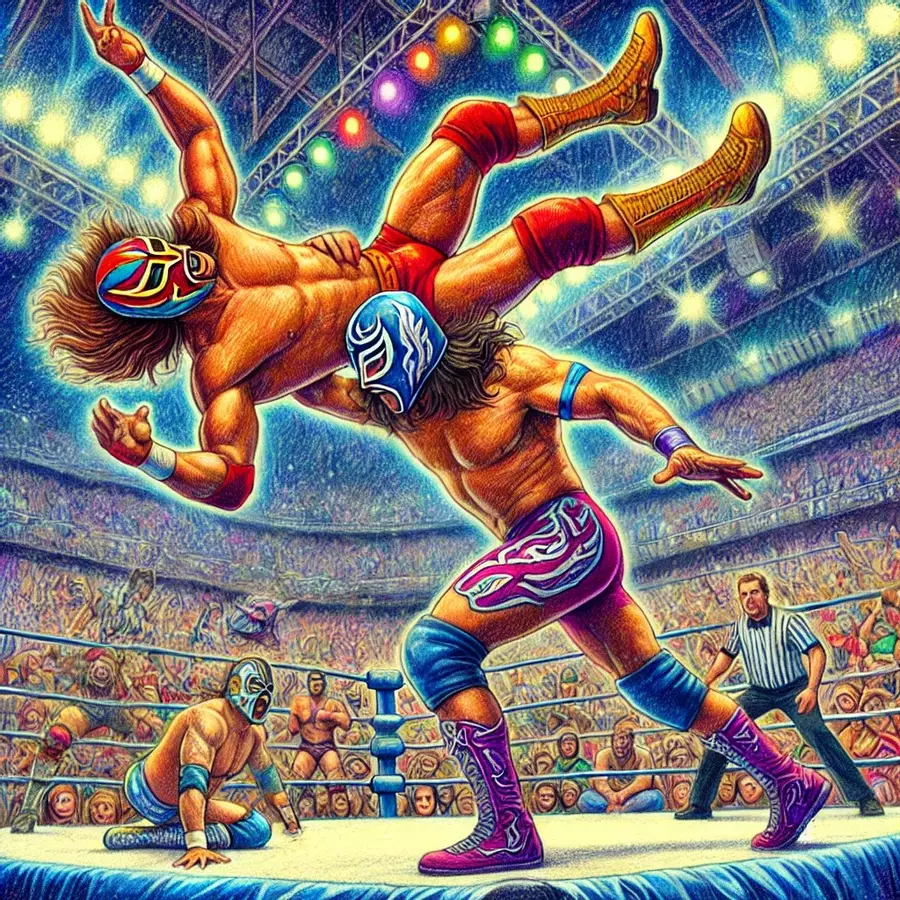 Wrestling Disegni da Colorare (50 Illustrazioni) Materiale per pittura e bricolage - Wrestling Disegni da Colorare (50 Illustrazioni) - Kontrollmops - Pagina di copertina