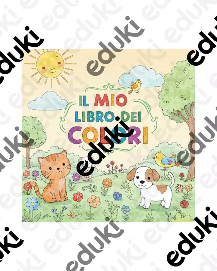 Il Mio Libro Dei Colori Materiale di supporto/inclusione - Il Mio Libro Dei Colori - Paola Ida Contaldo - Pagina di copertina