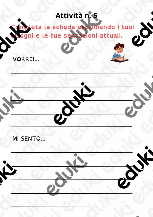 Intelligenza emotiva - attività di riflessione e consapevolezza Esercizi - Intelligenza emotiva - attività di riflessione e consapevolezza - maestraolga88 - Pagina di copertina