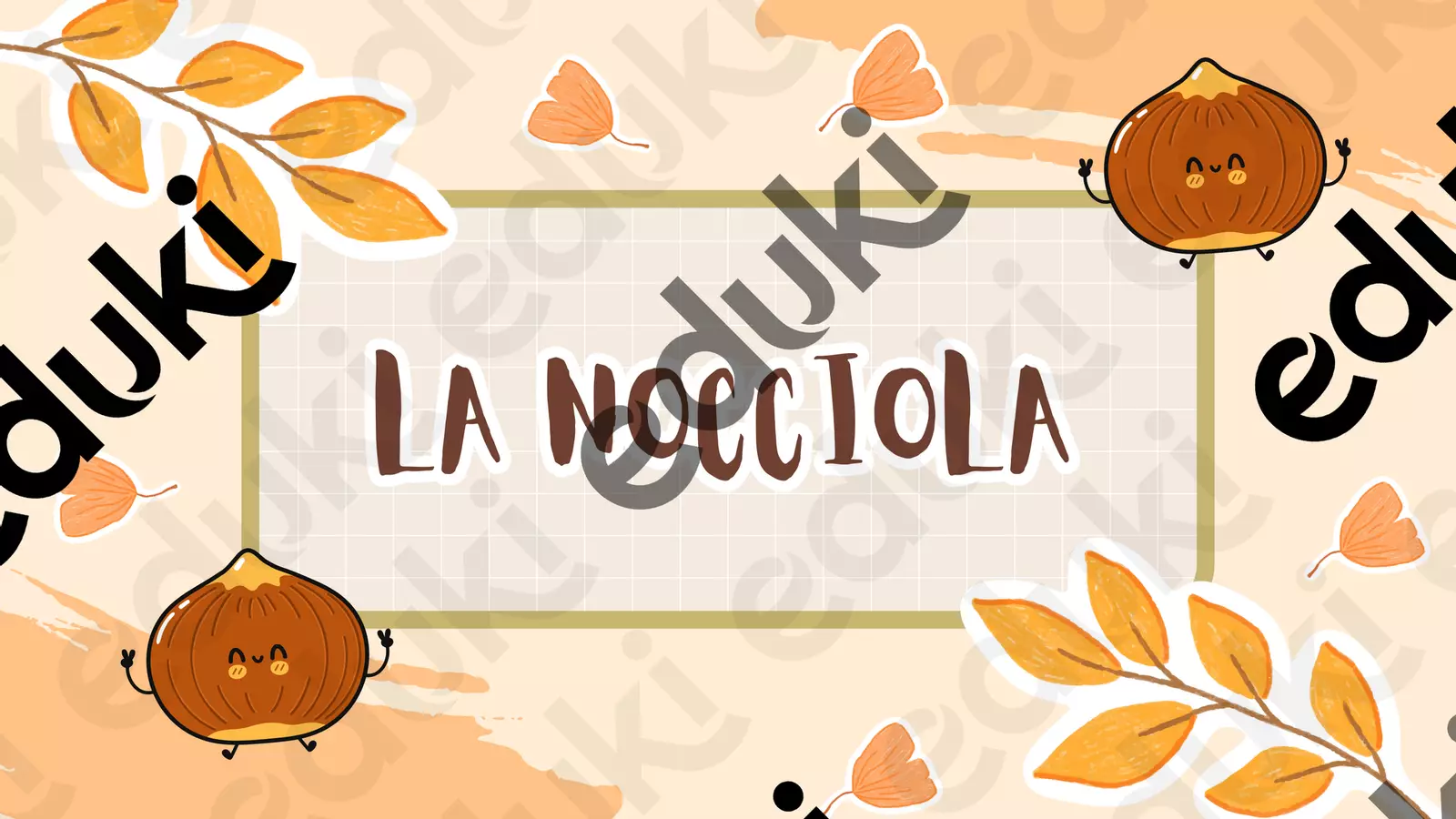 La nocciola Materiale interattivo - La nocciola - MaestraCarolinaa - Pagina di copertina