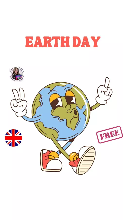 Earth Day: Risorsa in Inglese + Attività Esercizi - Earth Day: Risorsa in Inglese + Attività - Ambra Mills - Pagina di copertina