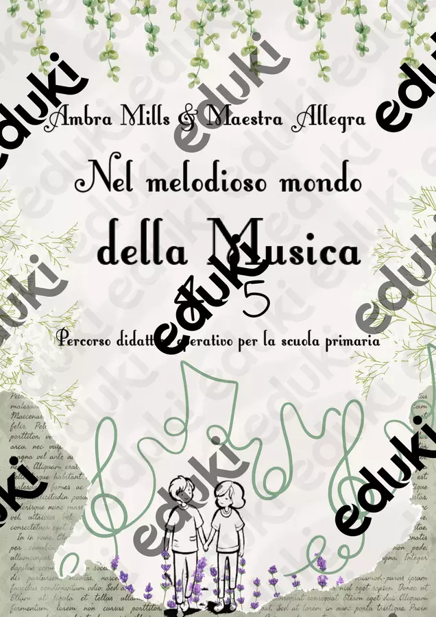 NEL MELODIOSO MONDO DELLA MUSICA 45 Esercizi - NEL MELODIOSO MONDO DELLA MUSICA 45 - Maestra Allegra - Pagina di copertina