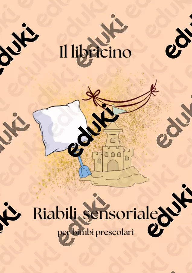 IL LIBRICINO RIABILISENSORIALE PER BIMBI PRESCOLARI Giochi - IL LIBRICINO RIABILISENSORIALE PER BIMBI PRESCOLARI - Riabiligiocando - Pagina di copertina