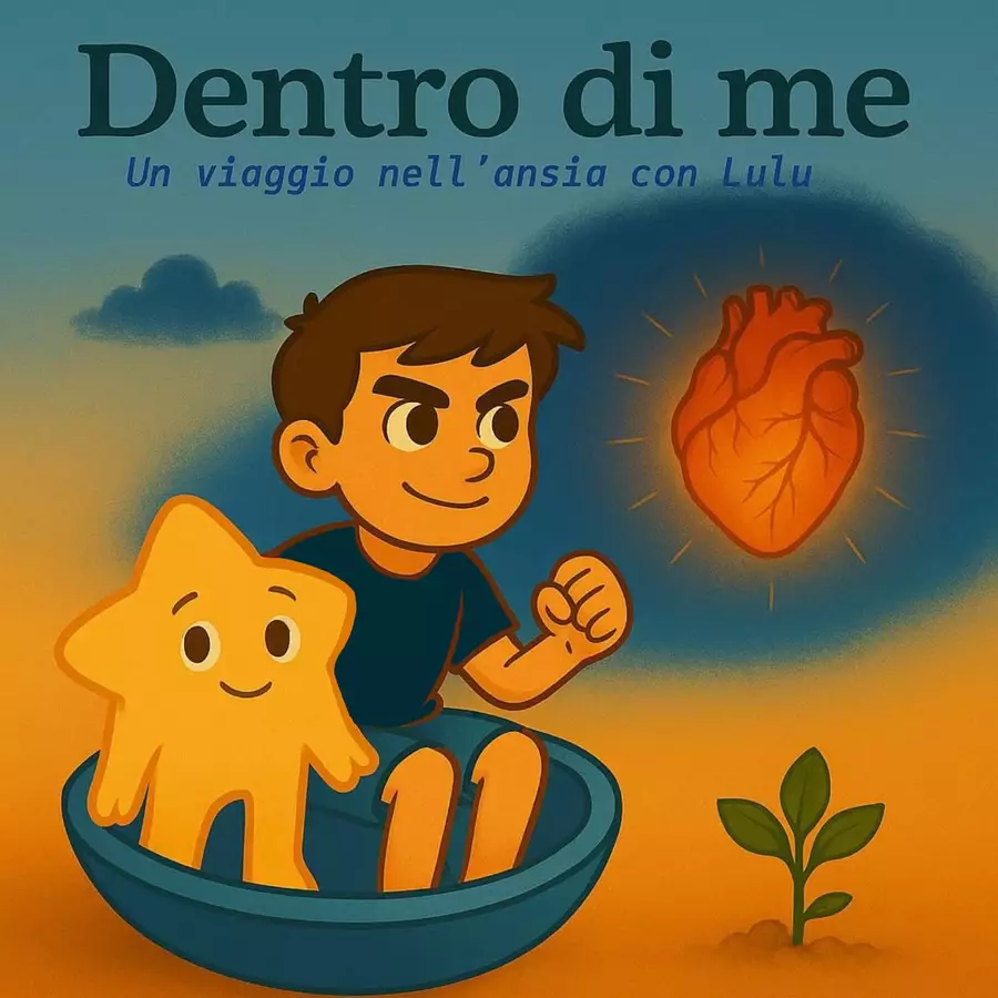 Dentro di me - Un viaggio nell'ansia con Lulu Materiale di supporto/inclusione - Dentro di me - Un viaggio nell'ansia con Lulu - Ester Mauriello - Pagina di copertina