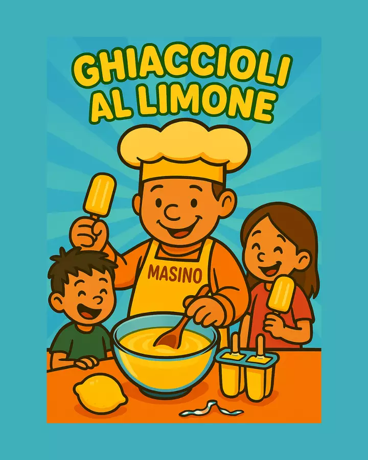 Ghiaccioli al limone Esercizi - Ghiaccioli al limone - Chef Masino - Pagina di copertina