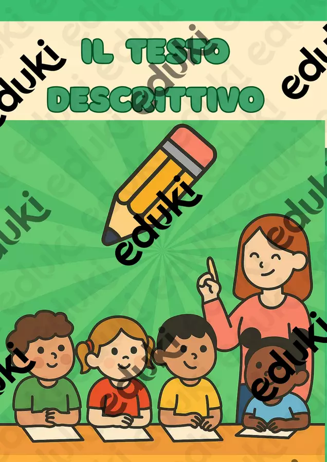 Il Testo Descrittivo Esercizi - Il Testo Descrittivo - SostegnO 2.0 - Pagina di copertina