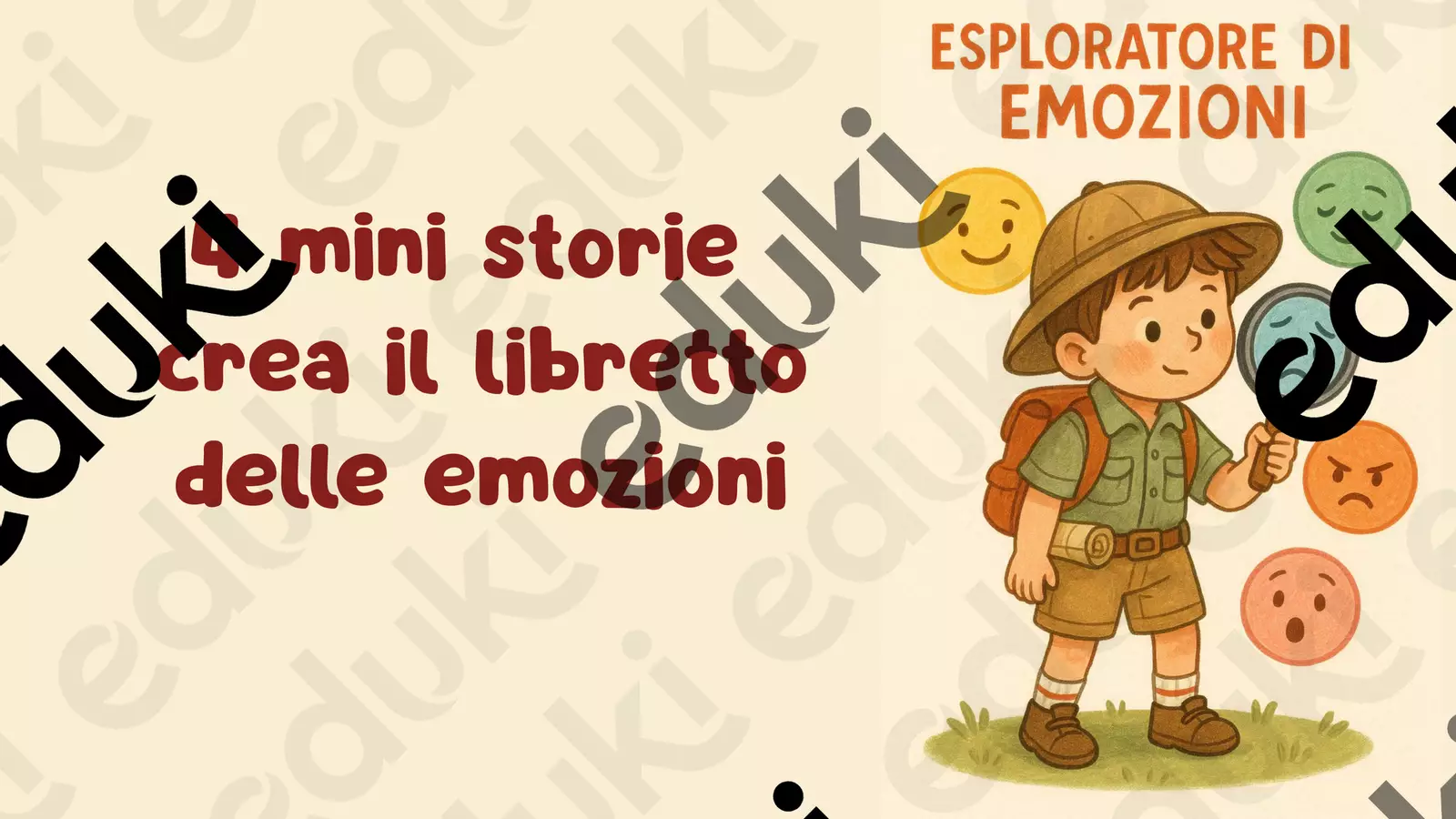 Il Libretto delle Emozioni! Esercizi - Il Libretto delle Emozioni! - SostegnO 2.0 - Pagina di copertina