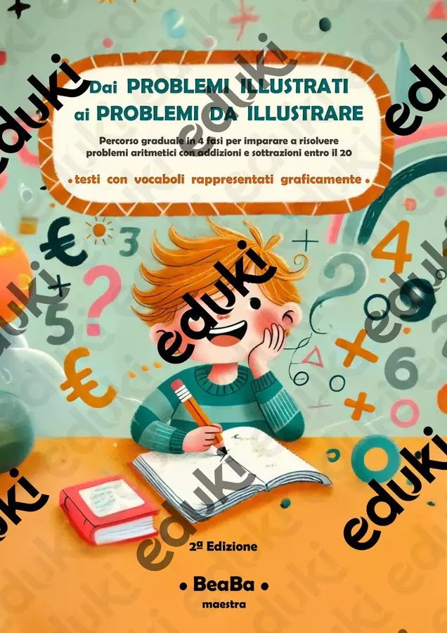 Dai problemi illustrati ai problemi da illustrare con CAA Esercizi - Dai problemi illustrati ai problemi da illustrare con CAA - BeaBa - maestra - - Pagina di copertina
