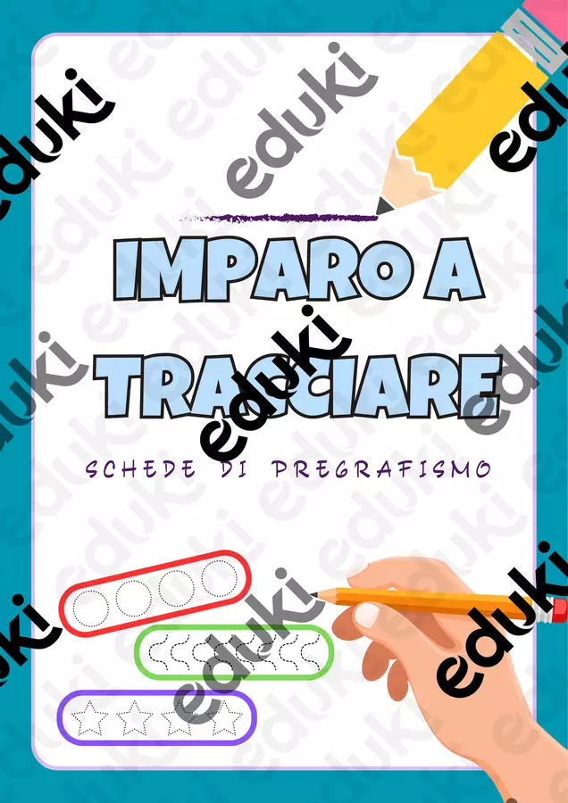 Schede di Pregrafismo per la Scuola dell'Infanzia! Esercizi - Schede di Pregrafismo per la Scuola dell'Infanzia! - SostegnO 2.0 - Pagina di copertina