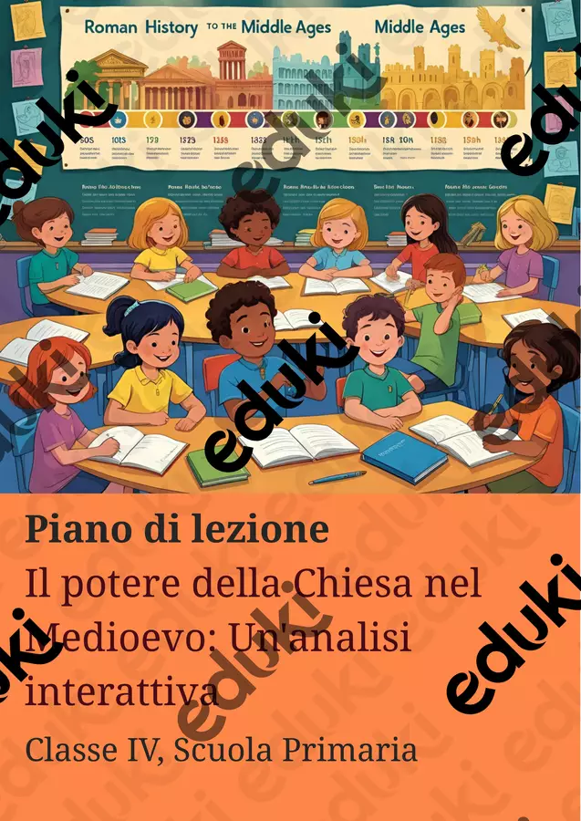 Il potere della Chiesa nel Medioevo - Un'analisi interattiva - Piano di lezione Piani di lezione - Il potere della Chiesa nel Medioevo - Un'analisi interattiva - Piano di lezione - La Macchina del Sapere - Pagina di copertina