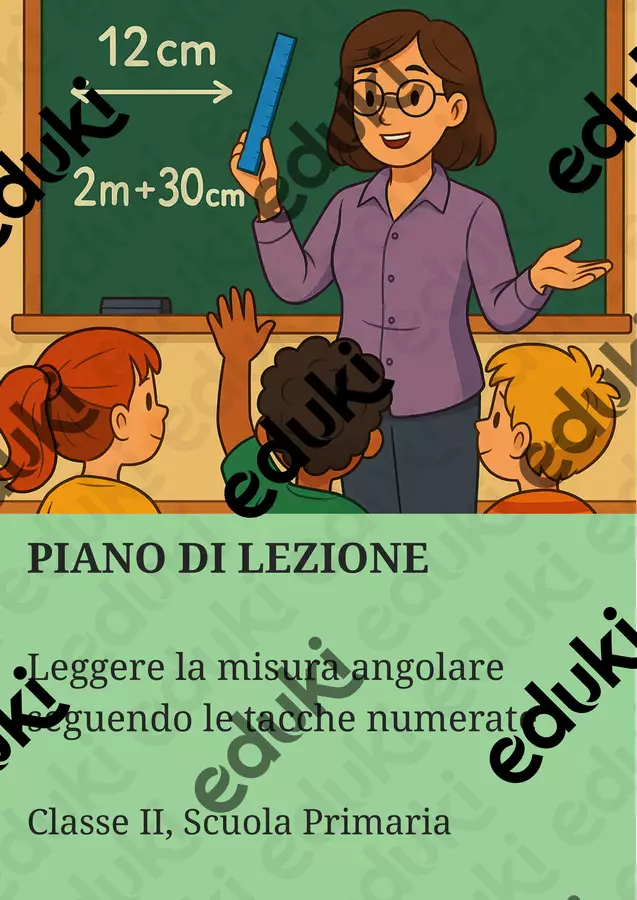 Leggere la misura angolare seguendo le tacche numerate: stimare e misurare angoli con goniometro base Piani di lezione - Leggere la misura angolare seguendo le tacche numerate: stimare e misurare angoli con goniometro base - Matematica Insieme - Pagina di copertina