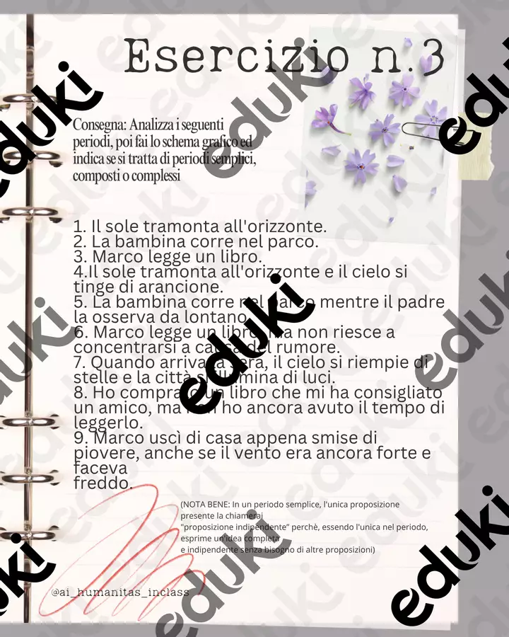 Analisi del periodo - Esercizio n.3 Esercizi - Analisi del periodo - Esercizio n.3 - ai_humanitas_ inclass - Pagina di copertina