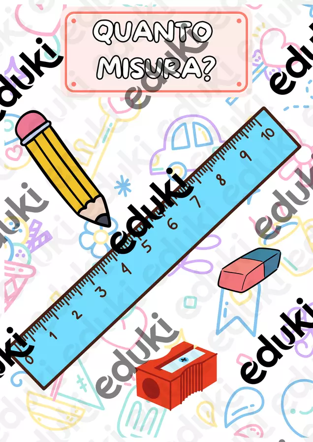 Quanto misura? Esercizi - Quanto misura? - maestra Katia - Pagina di copertina