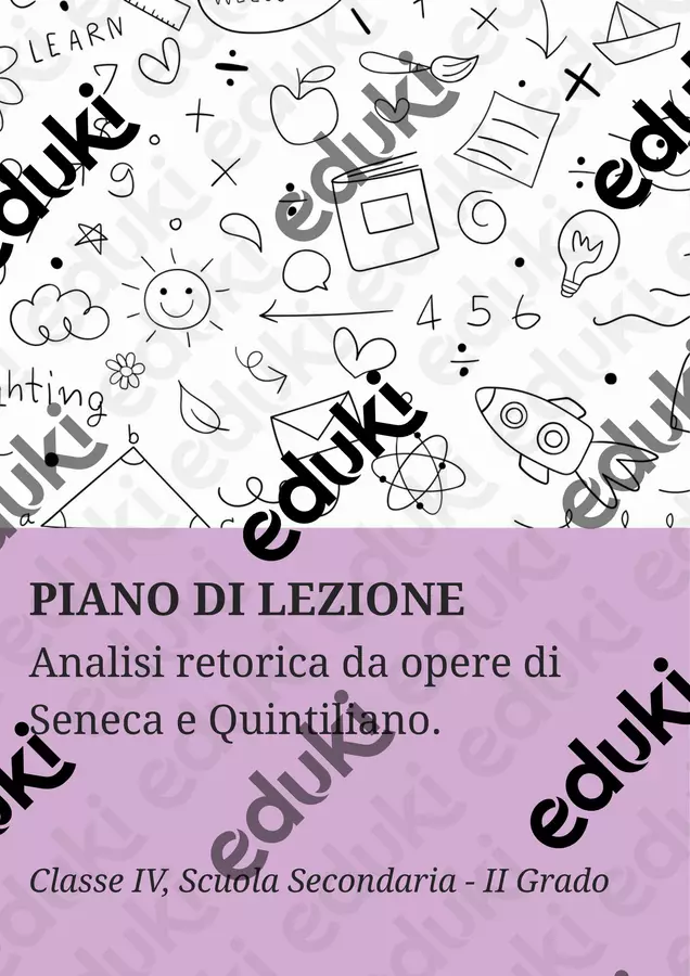 Studio degli effetti stilistici dei pronomi personali nei testi retorici - PL Piani di lezione - Studio degli effetti stilistici dei pronomi personali nei testi retorici - PL - Maestra di Italiano - Pagina di copertina