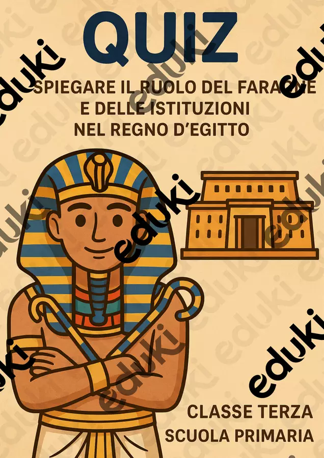 Quiz: spiegare il sistema di successione al trono nel regno d'Egitto Quiz - Quiz: spiegare il sistema di successione al trono nel regno d'Egitto - La Macchina del Sapere - Pagina di copertina