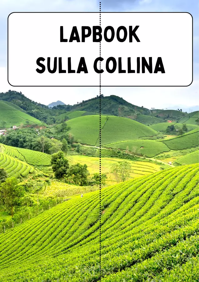 Lapbook sulla collina Altro tipo di materiale - Lapbook sulla collina - MilleLibriPerBambini - Pagina di copertina