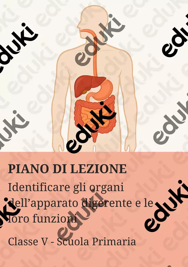 Identificare gli organi dell’apparato digerente e le loro funzioni - PL Piani di lezione - Identificare gli organi dell’apparato digerente e le loro funzioni - PL - Scienza Magica - Pagina di copertina