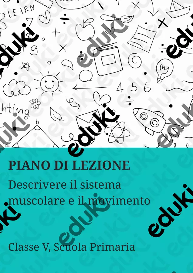 Descrivere il sistema muscolare e il movimento Piani di lezione - Descrivere il sistema muscolare e il movimento - Scienza Magica - Pagina di copertina