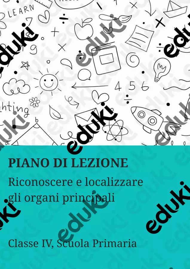 Riconoscere e localizzare gli organi principali Piani di lezione - Riconoscere e localizzare gli organi principali - Scienza Magica - Pagina di copertina
