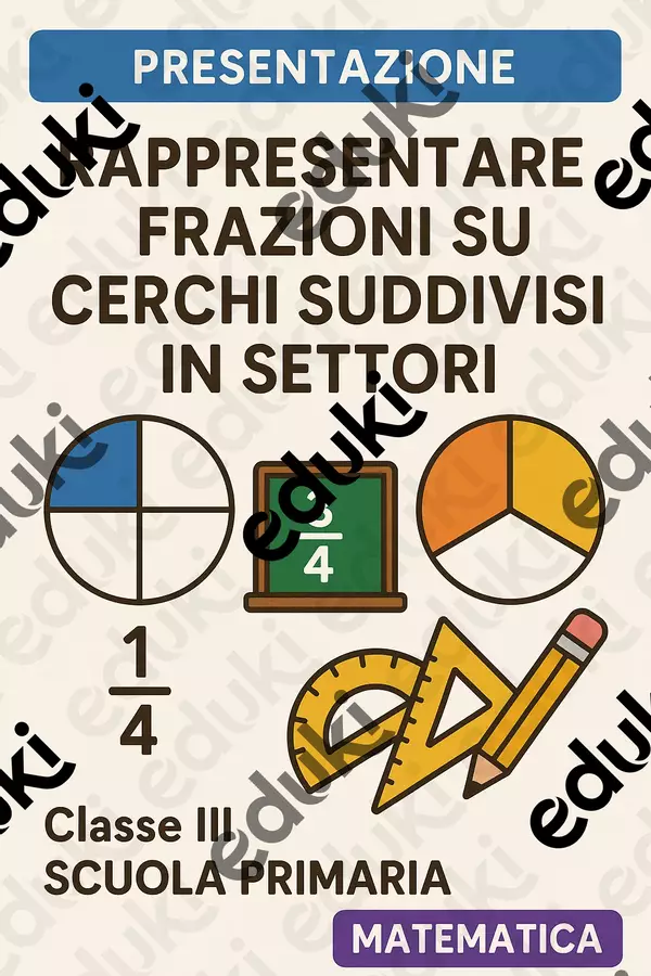Rappresentare frazioni su cerchi suddivisi in settori Presentazioni / Lavagne - Rappresentare frazioni su cerchi suddivisi in settori - Matematica Insieme - Pagina di copertina