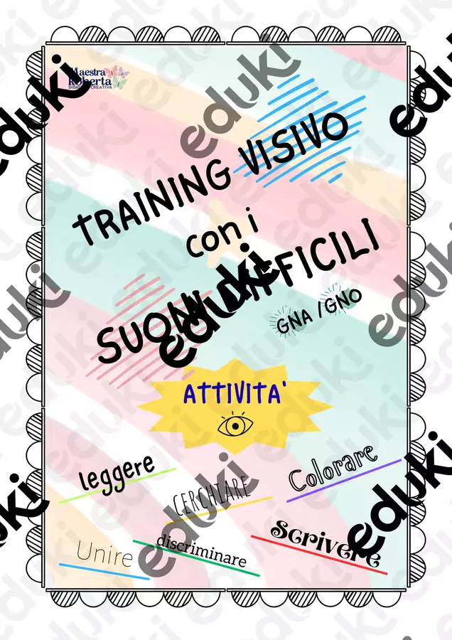 IL DIAGRAMMA GN CON LE VOCALI Esercizi - IL DIAGRAMMA GN CON LE VOCALI - Roberta Manca 🩷 la maestra di sostegno. - Pagina di copertina