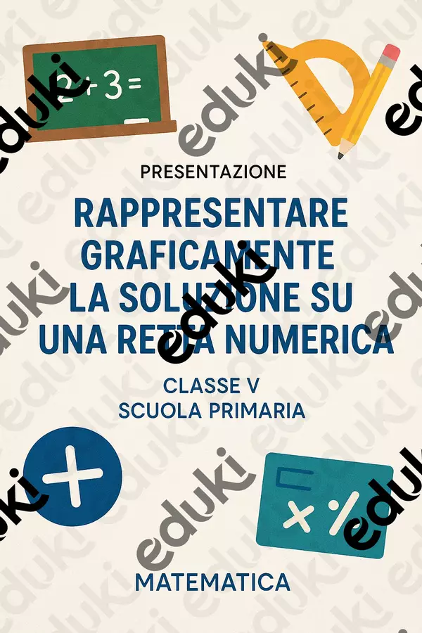Rappresentare graficamente la soluzione su una retta numerica Presentazioni / Lavagne - Rappresentare graficamente la soluzione su una retta numerica - Matematica Insieme - Pagina di copertina