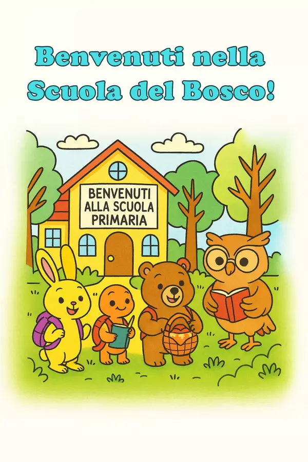 Back to School! Coniglietto Lillo va a scuola... Esercizi - Back to School! Coniglietto Lillo va a scuola... - SostegnO 2.0 - Pagina di copertina