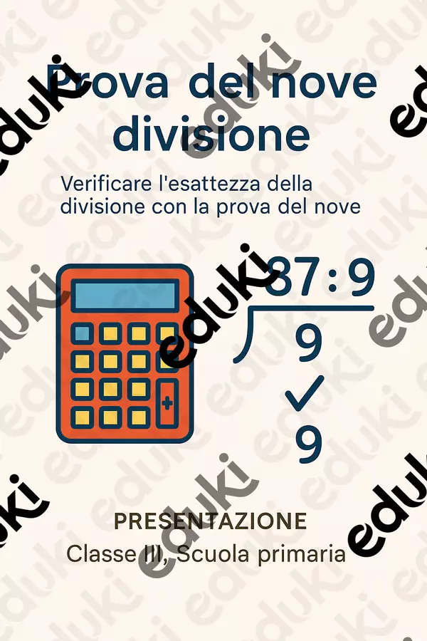 Verificare l'esattezza della divisione con la prova del nove Presentazioni / Lavagne - Verificare l'esattezza della divisione con la prova del nove - Matematica Insieme - Pagina di copertina