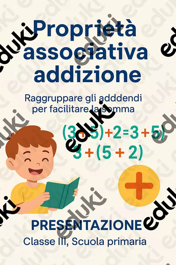 Raggruppare gli addendi per facilitare la somma Presentazioni / Lavagne - Raggruppare gli addendi per facilitare la somma - Matematica Insieme - Pagina di copertina
