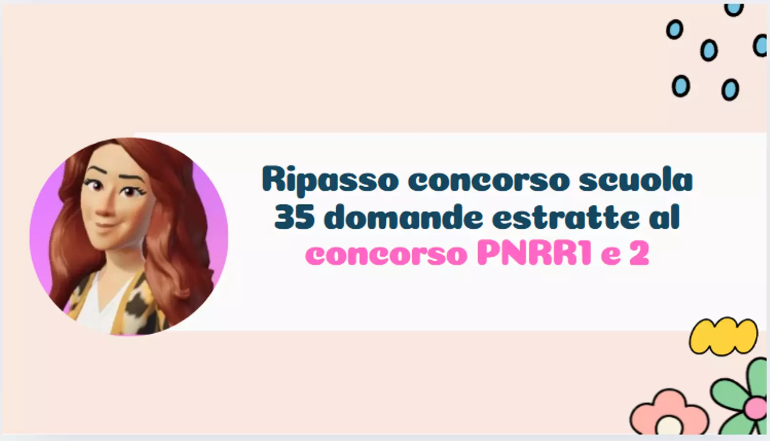 Ripasso concorso scuola 35 domande concorso PNRR1 e 2 Programmi scolastici / Materiali per docenti - Ripasso concorso scuola 35 domande concorso PNRR1 e 2 - Ilaria Z. - Pagina di copertina