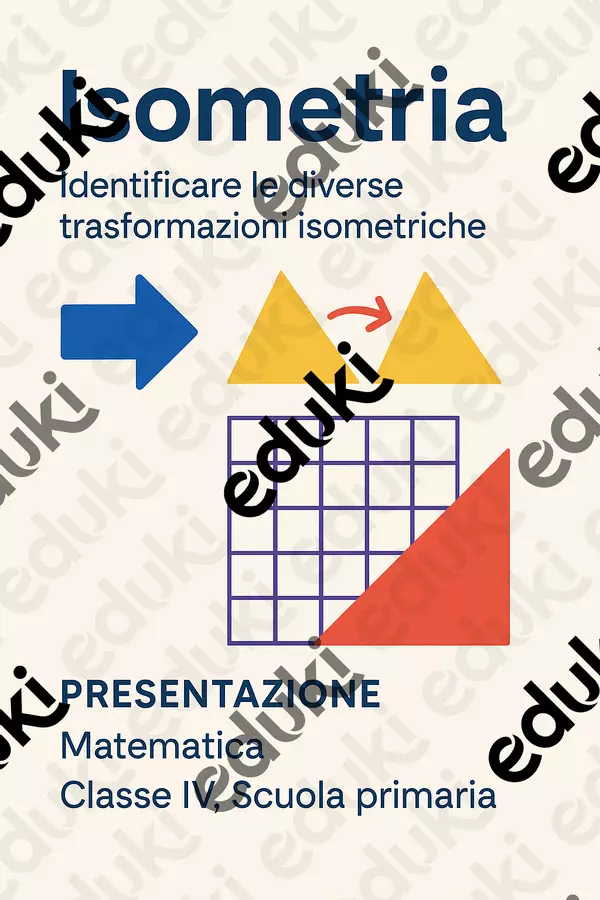 Identificare le diverse trasformazioni isometriche Presentazioni / Lavagne - Identificare le diverse trasformazioni isometriche - Matematica Insieme - Pagina di copertina