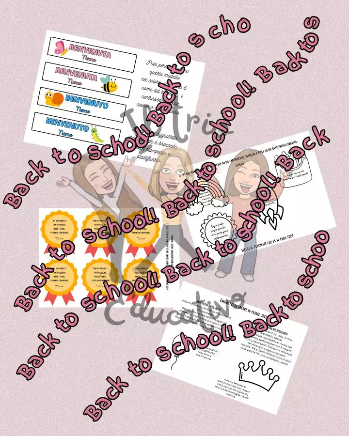 Benvenuti in classe! Altro tipo di materiale - Benvenuti in classe! - TrioEducativo - Pagina di copertina